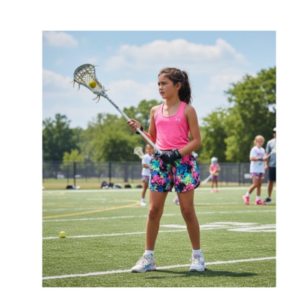 Girls Under Armour Play Up Shorts Sz L